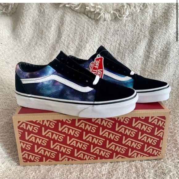 VANS Unisex BNIB Galaxy Old Skool Skate Shoes Sneakers - Picture 4 of 13